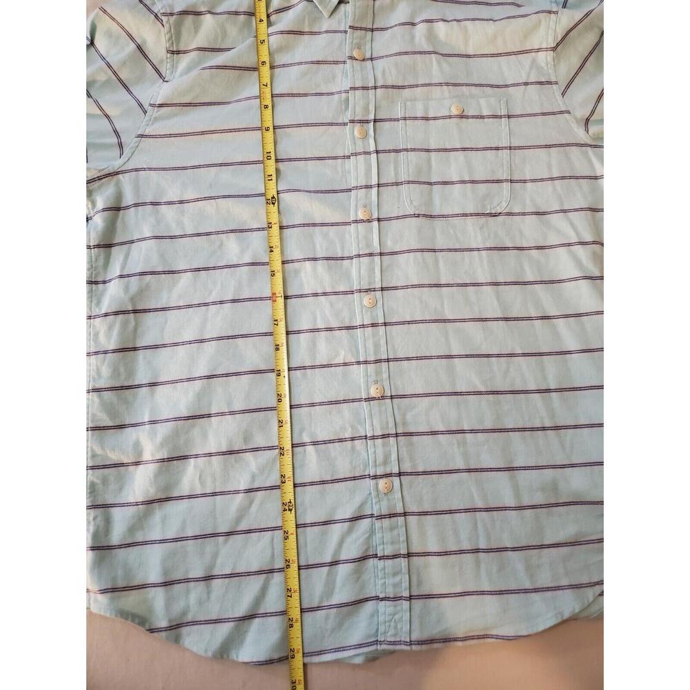 VINEYARD VINES SLIM LONGSHORE STRIPED SHIRT BLUE MENS SIZE LARGE - Picture 5 of 10